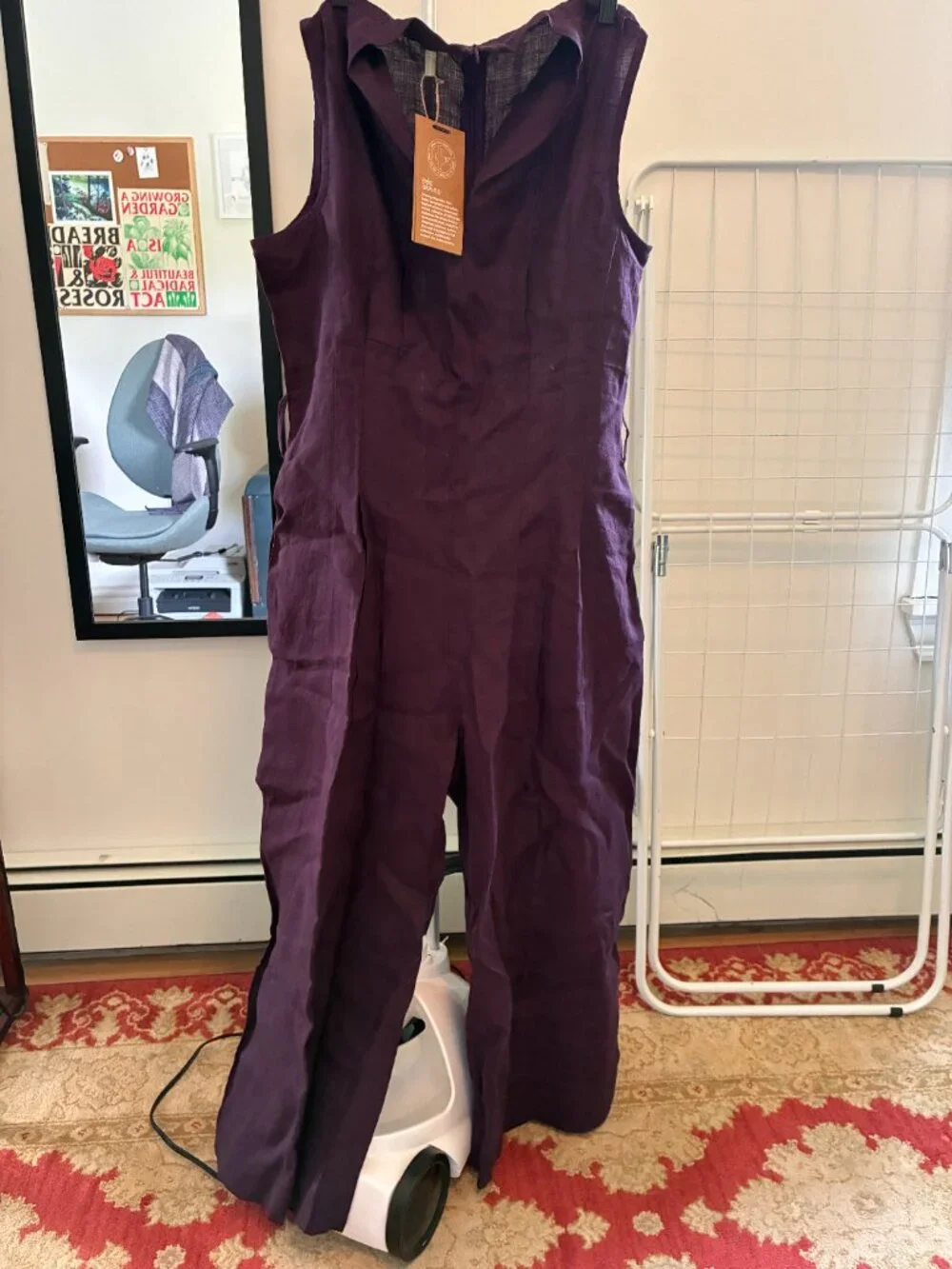 Saphed linen jumpsuit - Picture 4 of 9